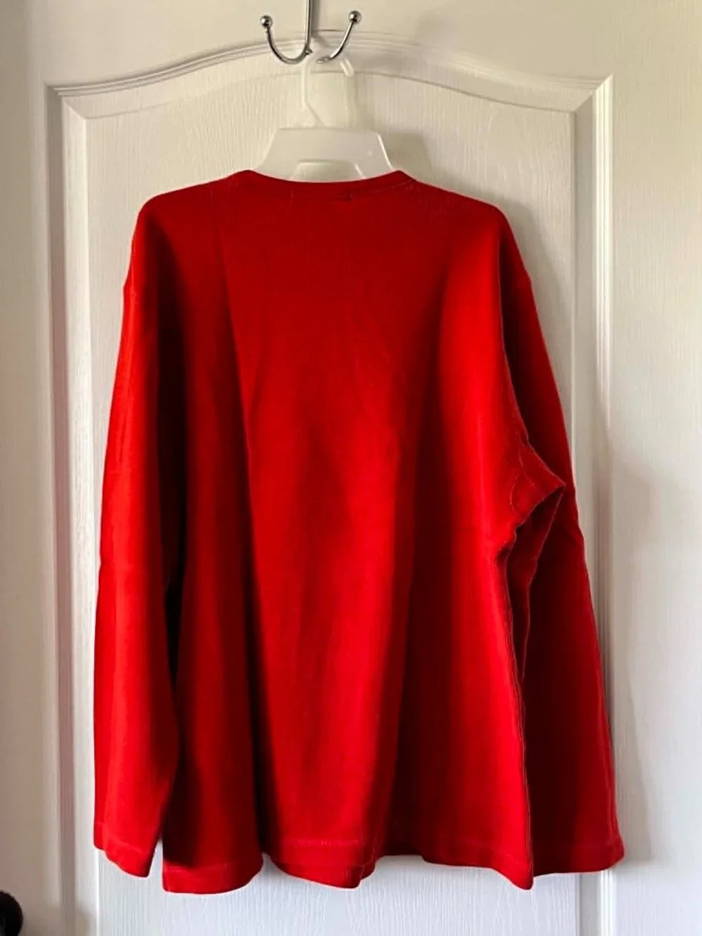 Banana Republic Red Long Sleeve Crewneck Shirt Men's size XL
